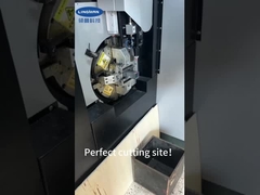 lazer çak F130 CNC Döner Pnömatik Güç Çak 4 Çeneli boru lazer kesme makinesi için
