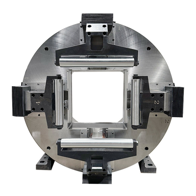 Lingman Lazer Çak 220 boru laser için 4 çenesi ile tam kapalı entegre ön Çak F245DF boru kesme makinesi için