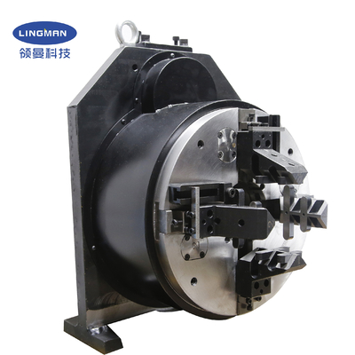 Pull Material 4-jaw Full-Stroke Single Chuck F90BF for Laser Cutting