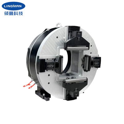 Gelişmiş Otomatik Chuck Tube Lazer Kesme Makinesi 236mm Jaw Stroke Limit Hızı 150r/min