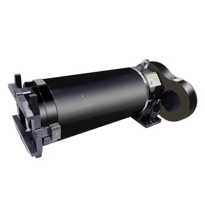 Lingman Lazer Chuck R240T Dört Çene Çift Eylemli 80mm Çene Vuruşuyla 6KN Bağlama Gücü ve Lazer Boru Kesimi için 400r / min Limit Hız